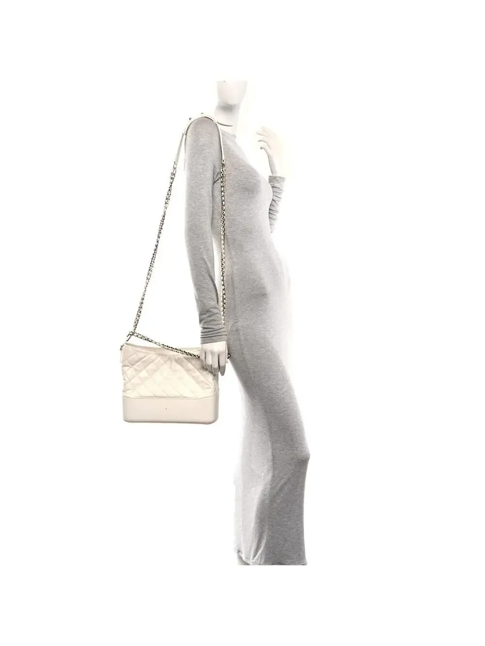 Chanel Patent Goatskin Quilted Medium #342109C17B